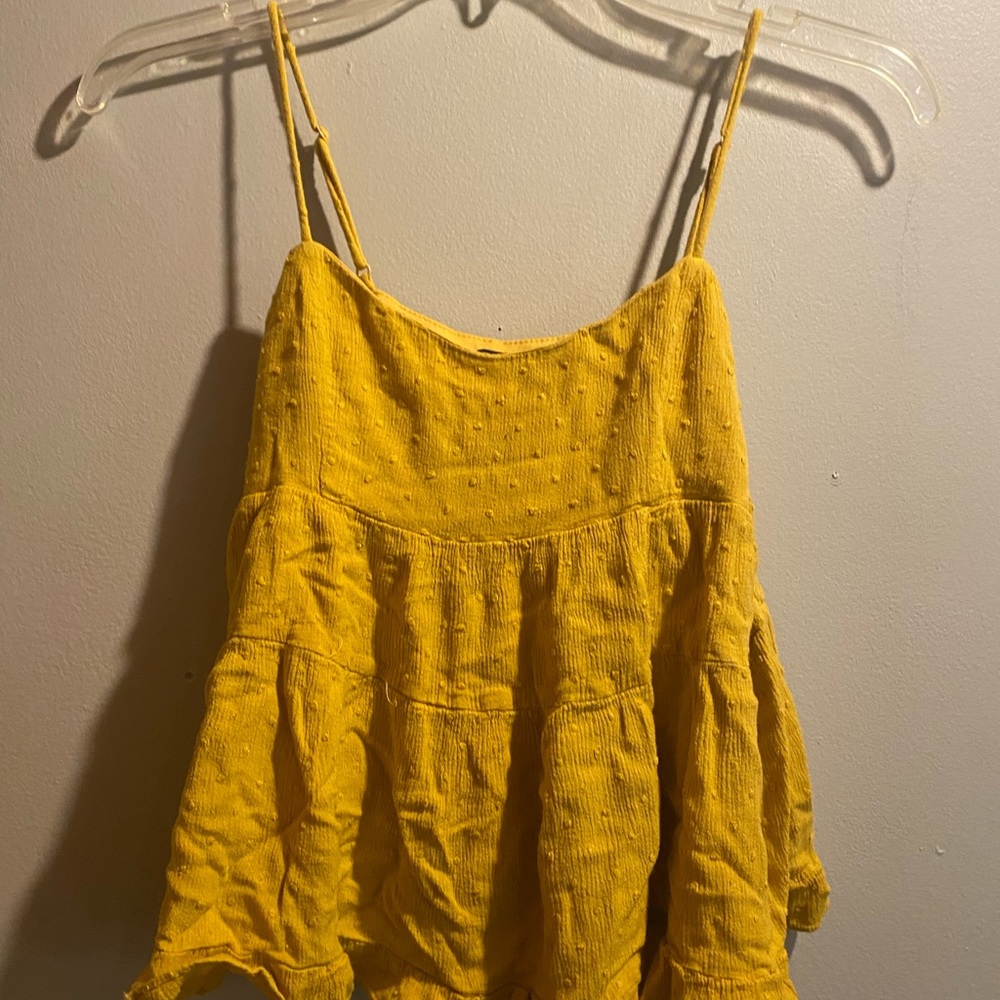 Yellow tank